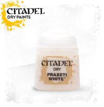 Warhammer 40k GW Paint Dry Sweep Praxeti White