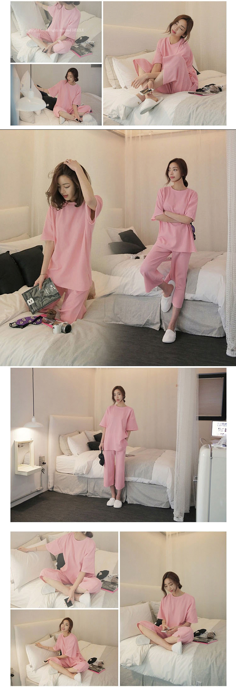 Pyjama pour femme OTHER   en Coton à manche courte - Ref 3000642 Image 33