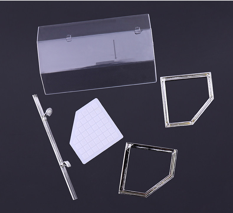 Материалы для изготовления сборных моделей 建筑沙盘材料diy情景模型场景冲澡房沙盘浴室模型淋浴房间花洒 Colorful Kazakh mud