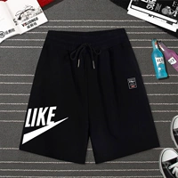 Хутси буквы черные шорты fbj