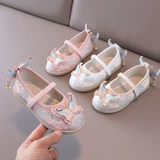 Ханьфу, осенняя обувь, детские этнические летние туфли, китайский стиль, этнический стиль