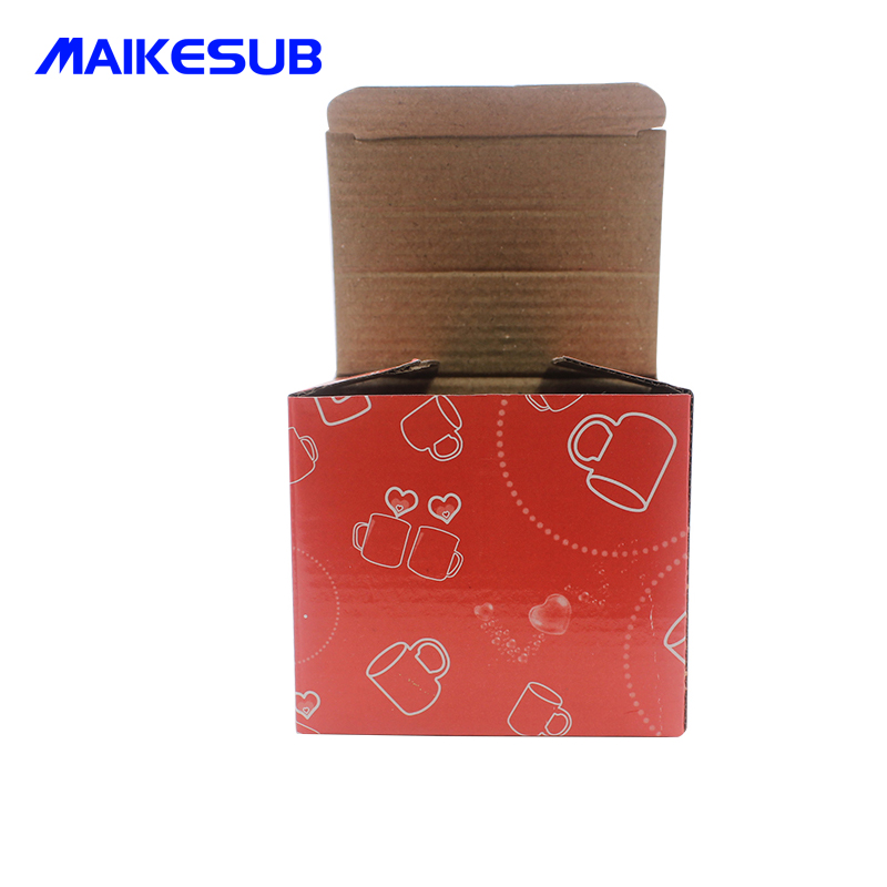 Mug packing box Carton Color box Box For advertising cups Star mug box
