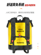 Rope bag outdoor rock climbing high altitude work tool bag rope storage bag caving rescue adventure equipment bag backpack
