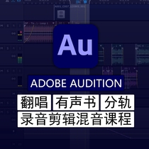 AUDITION Post-mixing Tutorial) Getting Started Covering Audiobook Splitting Remote Installation