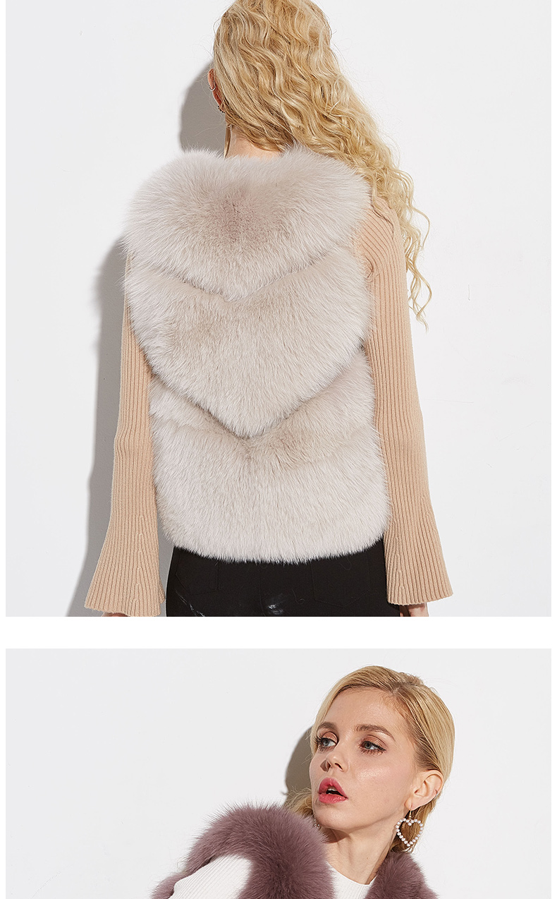 Manteau de fourrure femme RLMARNEA     - Ref 3174831 Image 15