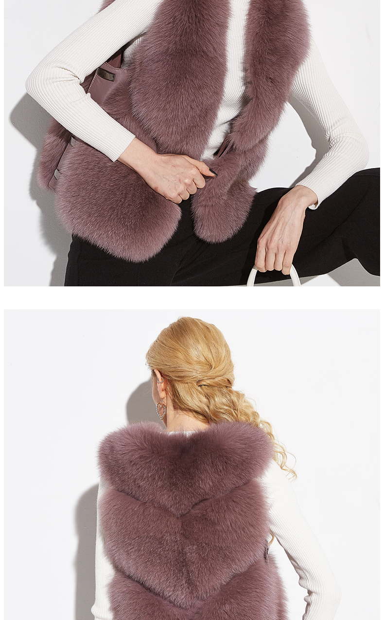 Manteau de fourrure femme RLMARNEA     - Ref 3174831 Image 16