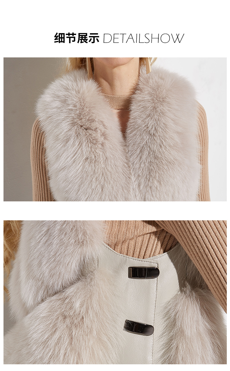 Manteau de fourrure femme RLMARNEA     - Ref 3174831 Image 25