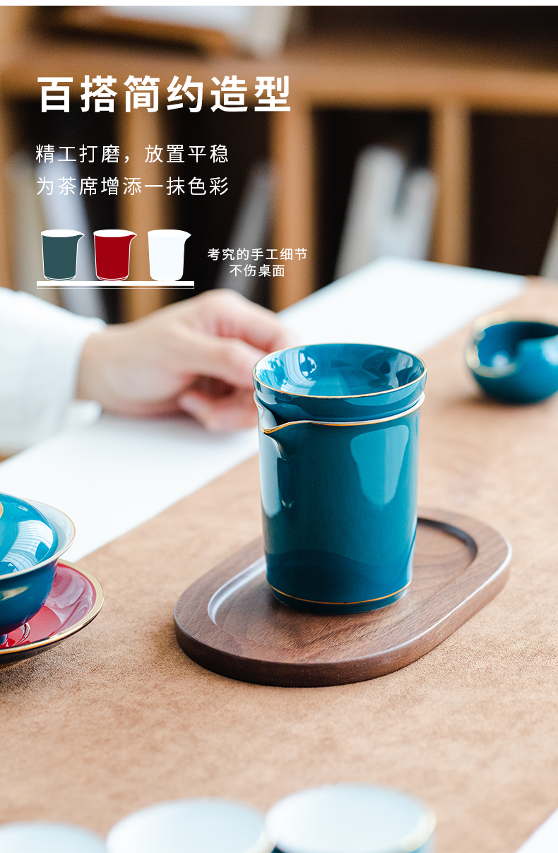 And creation of ceramic fair keller large tea sea male cup points fitting court wind kung fu tea set