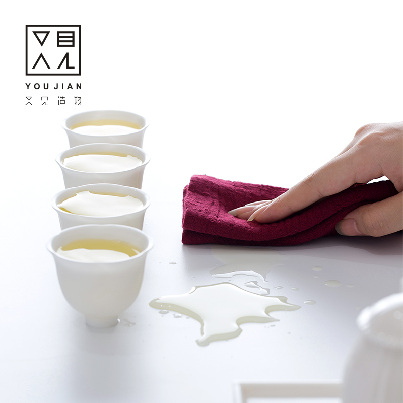 And creation of tea towel zen continous hemp bibulous thickening tea towel kung fu tea tea tea cloth accessories tea table cloth