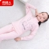 Thu đông Nam Cực 3 cotton 4 gái 5 quần áo mùa thu 6 set 7 nhà 8 thanh niên 9 cơ sở 12 đồ lót 16 tuổi pijama bé trai Quần áo lót