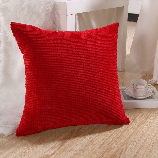 Tùy chỉnh làm thêm lớn màu lớn vải nhung gối ôm ghế sofa