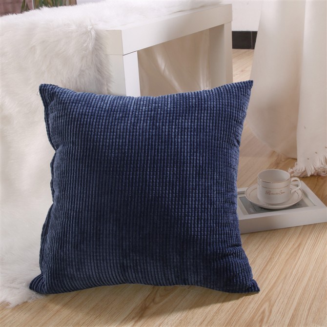Tùy chỉnh làm thêm lớn màu lớn vải nhung gối ôm ghế sofa