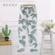 Miễn phí vận chuyển của phụ nữ vào mùa xuân và mùa thu quần pyjama cotton gạc hai lớp - Quần tây