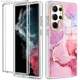 Marble Pattern Phone Cases Covers Silicone TPU Tough Shockproof Galaxy S23, Galaxy S23 Plus, Galaxy S23 Ultra,