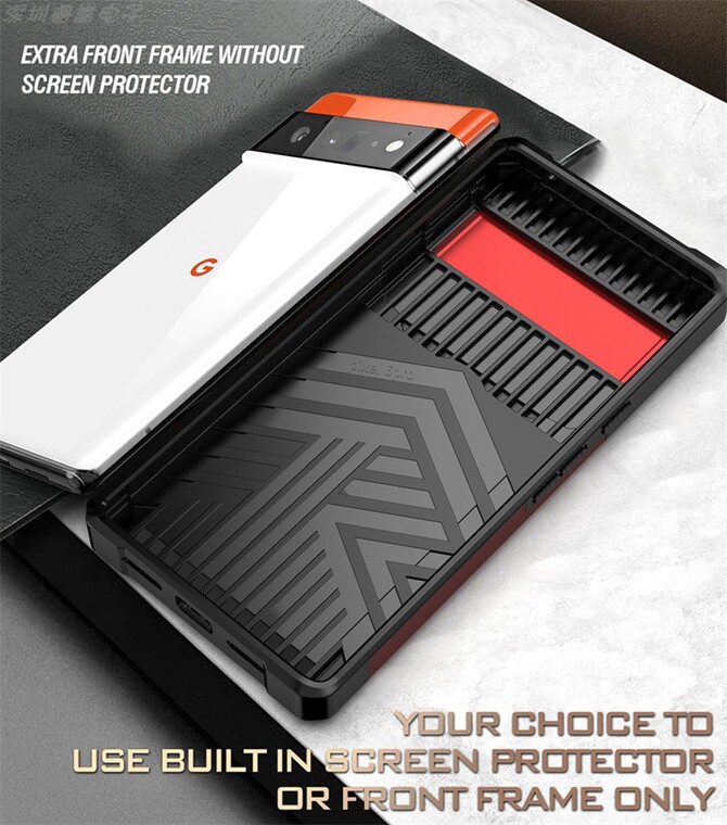 Airbag 7, 7 Pro – Armor Drop Resistant Tough Shockproof Ring Finger Holder Kickstand Card Holder 4 Corner Protection Google
