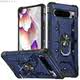 Armor Drop Resistant Tough Shockproof Ring Finger Holder Kickstand Phone Cases Covers Google Pixel 8, Pixel 8 Pro,