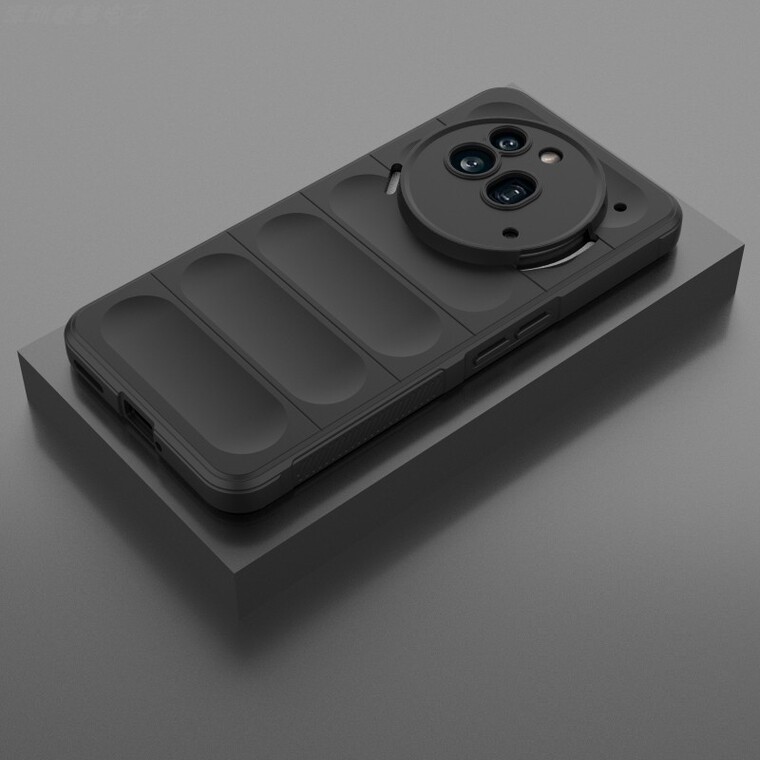 Matte Aqua Ribbed Liquid Silicone Camera Bump iPhone Case