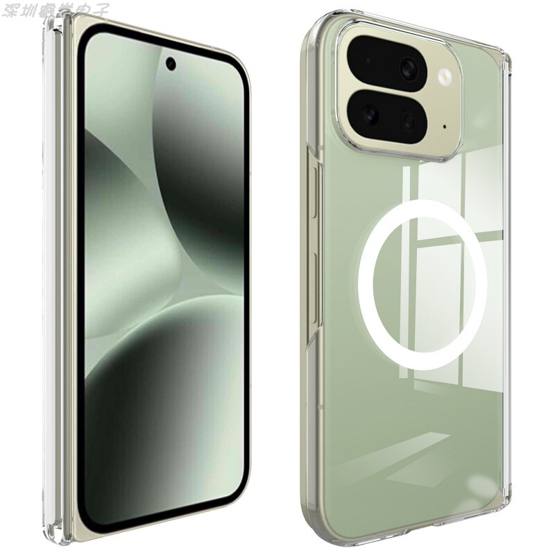 Google Pixel 10Pro Fold Ultra-Thin Transparent Phone Case with Four-Corner Airbags, Anti-Drop, Full Coverage of the Central Axis, Hinge Foldable Screen Protective Case, Magsafe Magnetic Charging Google Pixel 10Pro Fold Ultra-Thin Transparent Phone Case with Four-Corner Airbags, Anti-Drop, Full Coverage of the Central Axis, Hinge Foldable Screen Protective Case, Magsafe Magnetic Charging