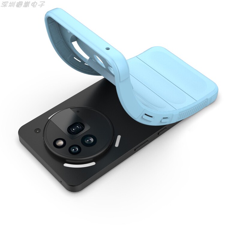 Matte Aqua Ribbed Liquid Silicone Camera Bump iPhone Case