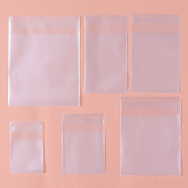 Thickened frosted cookie bag self-adhesive self-sealing snowflake pastry packaging food bag CP composite matte film material