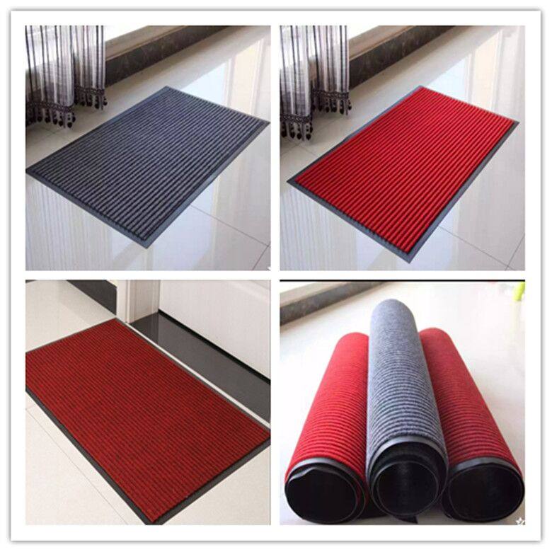 Custom door cushion in door hallway anti-slip mat door hall Uan Guan Mat Streaks Striped Absorbent Mat Can Be Cut Ground For Home Use 