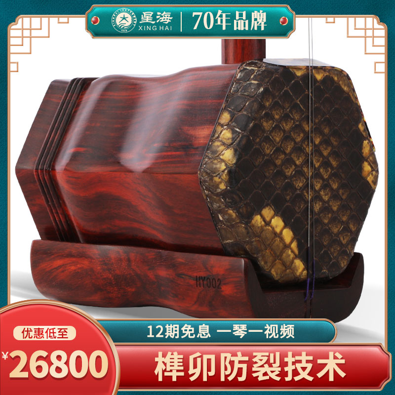 Starsea India Small Leaf Purple Sandalwood Erhu Musical Instruments Professional Appraisal Exam Performance Collection Manufacturer Direct Sales Huqin