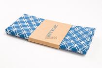 European synchronous cotton stripe abstract suit accessories retro suit pocket towel