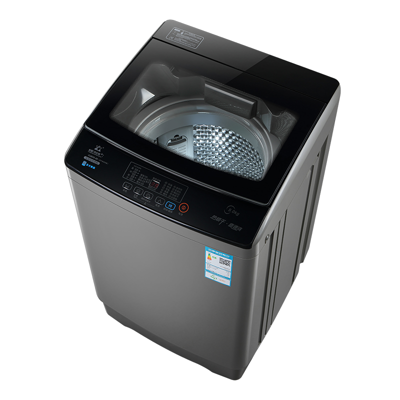 Long iridescent 10 9 kg Home Washing machine Full automatic wave wheel heat drying 12KG drum eluting integrated large capacity