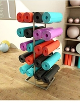 Creative Fitness Sports Mat Yoga Mat Storage Rack Foam Shaft Equipment Removable Shelf Home