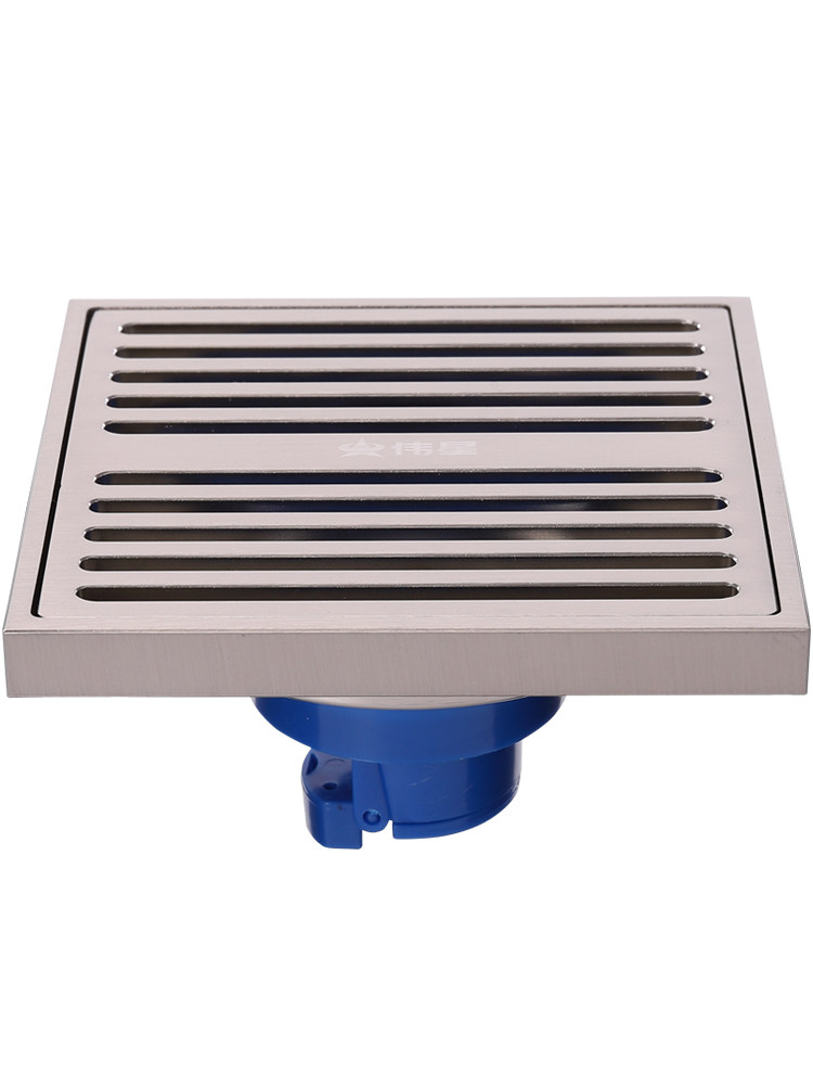 Great Star Floor Drain Full Copper Thickened Makeup Room Dry Wet Area Universal Shower Large Displacement Floor Drain 50 Works