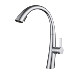 304 Stainless Steel Pull-Out Hot and Cold Kitchen Faucet for Sink, Splash-Proof, Rotatable and Extendable