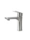 Stainless Steel Washbasin Hot and Cold Faucet Bathroom Sink Faucet Bathroom Cabinet Washstand Countertop Basin Faucet