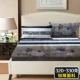 Giường lông cừu san hô Tấm trải giường flannel đơn dày ga trải giường chun đẹp	
