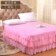Jingning giường đêm váy công chúa ren một mảnh 1,8 m 1,5 m giường lanh bedspread Fitted Simmons nệm bảo vệ - Váy Petti
