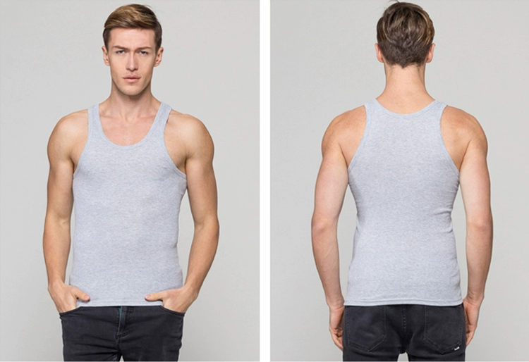 Áo vest nam Trung Quốc 2017 cotton mùa hè Kiểu dáng thể thao co giãn thoáng khí áo vest khoác nam