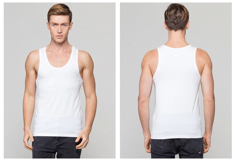 Áo vest nam Hua Mod mùa hè đáy quần co giãn thể thao Áo thun cotton thấm mồ hôi 1120 áo 3 lỗ