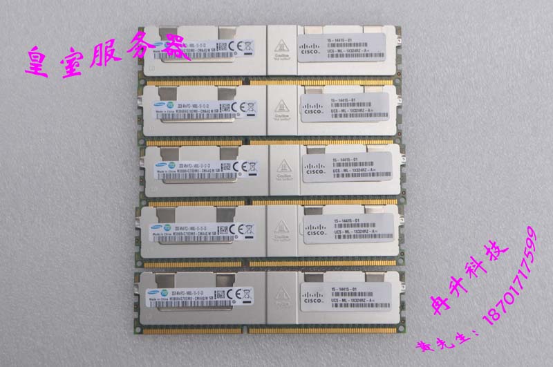 Samsung 32G PC3 14900L 32GB DDR3 1600 1866 frequency ECC REG server memory