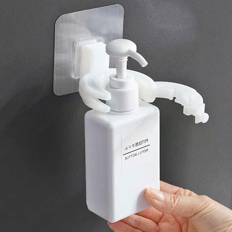 No Marks bath Bath Dew Hook Bathroom Free of perforated shampoo hanging Shampoo Hanger body lotion Bath Lotion Wall-mounted for Home