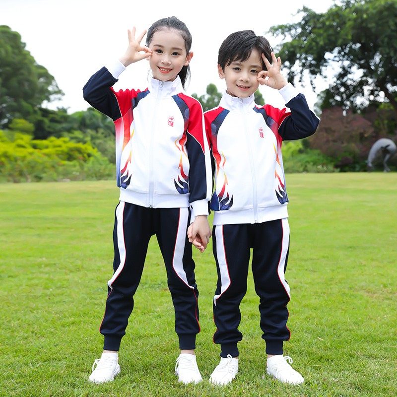 Kindergarten Garden clothes Spring and autumn clothing Three sets of Inn Wind sports clothes Children's school uniform suit Elementary school children's class clothes fall