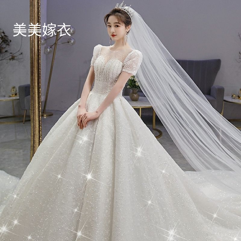 Elite spring wedding dress for bride, 2023 collection, city style, suitable for teen