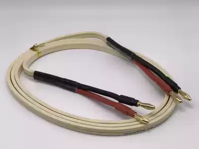 TAULSSEN Amoy sound 4N oxygen-free pure copper gold-plated banana hair burning bookshelf box speaker line cinema surround line