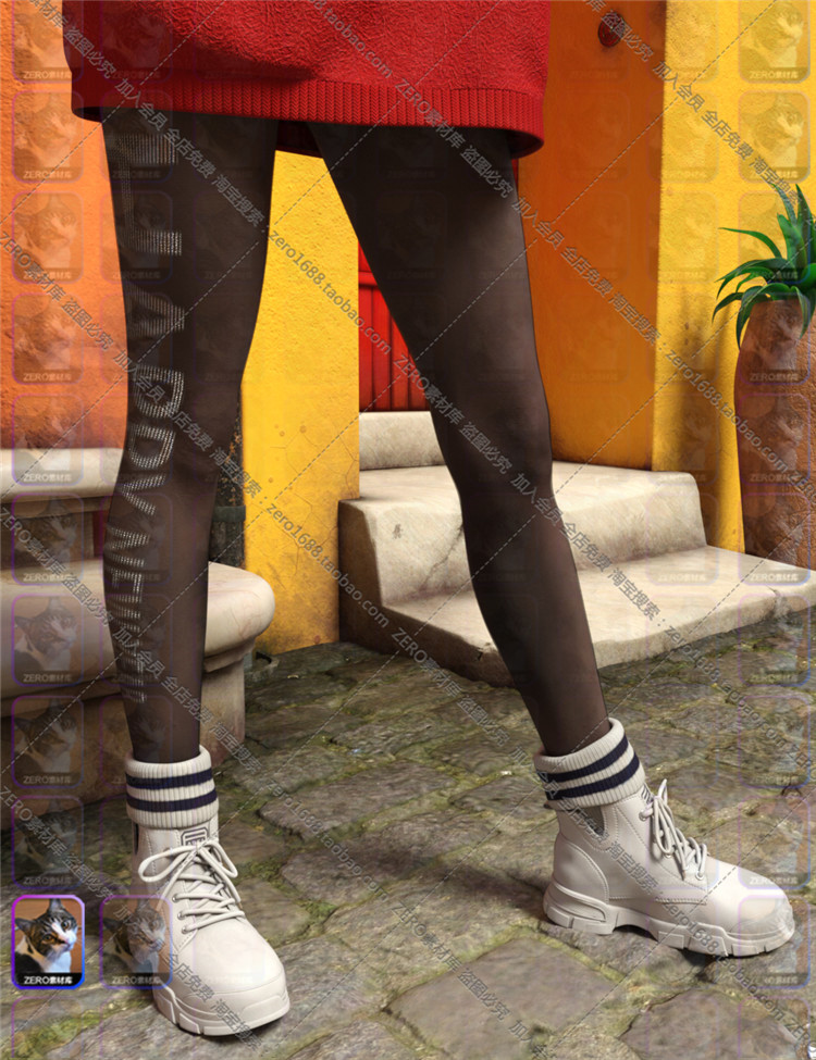 图片[11]-时尚亚洲女装 daz模型纯服装IM包G8素材[330.22M]-cg男孩