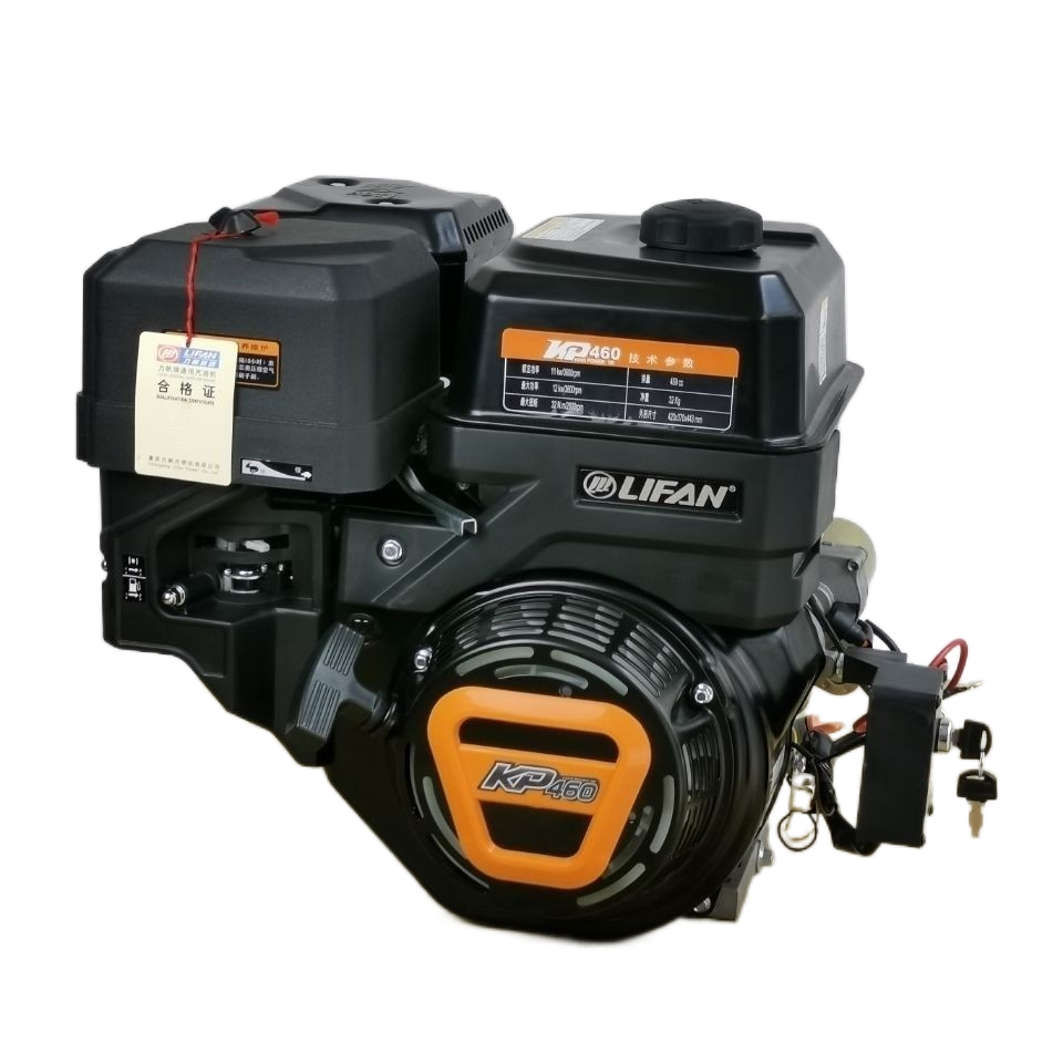 Lifan 18 hp gasoline engine KP460 sand pumping pump boat hanging machine high-pressure cleaning machine road cutting