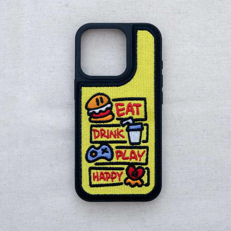 Eat Drink Play Happy Gamer iPhone iPhone Case for iPhone 17, 16, 15, 14 and 13 - view 3
