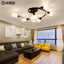  Bedroom lights Simple modern warm romantic creative personality ceiling lights American pastoral Nordic restaurant living room lamps