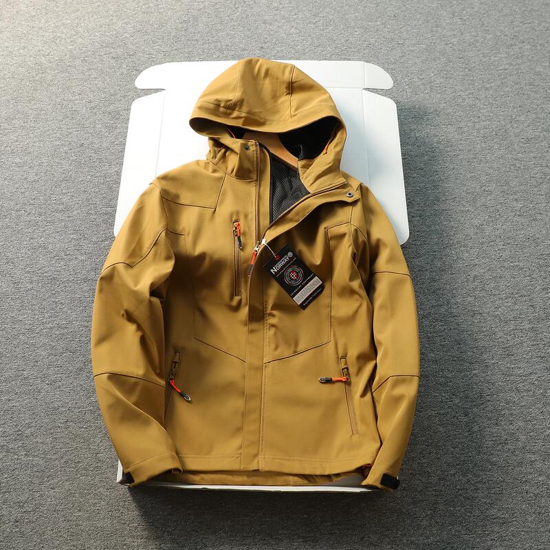 Norwegian Outdoor High-End Men's Tactical Softshell Jacket, Windproof, Waterproof and Breathable