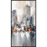 玛雅拼图 Современное городское крыльцо Большое расстояние коридора Фоновое фоновое рисование стен индустрия Вертикальная версия Вертикальная версия инкрустация висящей живописи