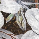 Цветочная мозаика лилия Символическая живопись