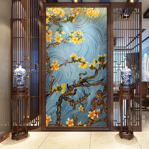 Вентилятор Ван Гог Синхуа ресторан Фон Стена Арт головоломка головоломка мозаичная плитка стена кирпич