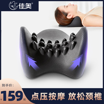  Cervical spine massage pillow corrector pillow Sleep special neck pillow Curvature straightening correction artifact Hard pillow single person